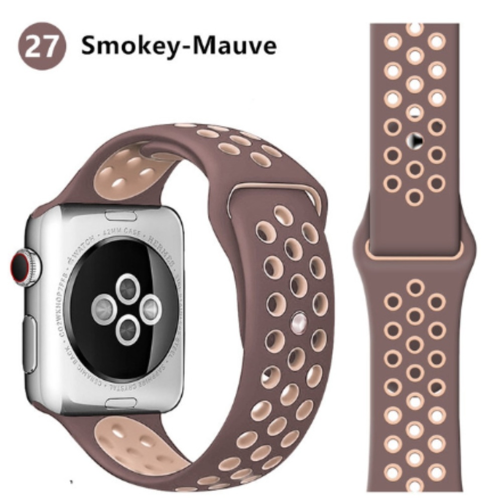 NEW SMOKEY Sport Silicone Band FOR Apple Watch